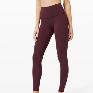 Lululemon Wunder under High rise leggings